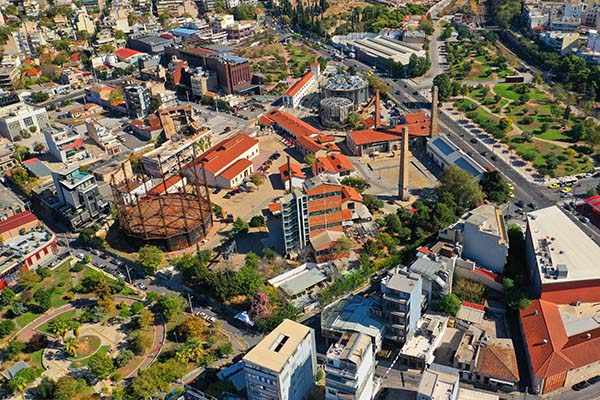 Gazi district Athens