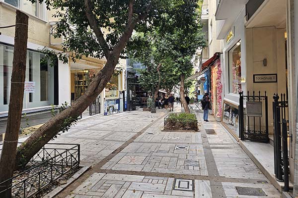 Kolonaki neighborhood Athens