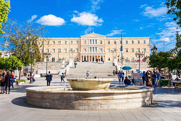 Parliament Building Syntagma Square